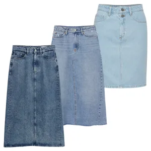 50x WOMEN'S DENIM SKIRT [GRADE A]