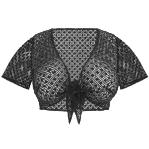 Bazaruto Beach Top Black - Elomi Swim