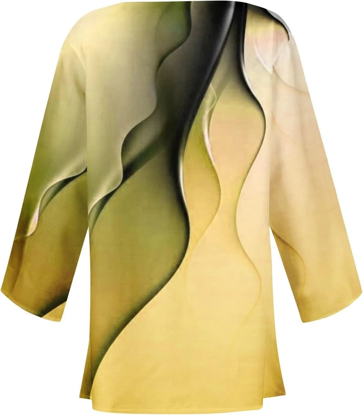 Cardigan Sweaters for Women Plus Size Colorblock Draped Jackets Summer Lightweight Open Front Holiday Casual Outwear