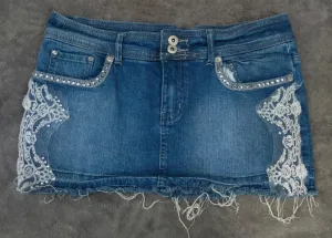 CR2033 Y2K Denim Mini Skirts - 10 Pcs