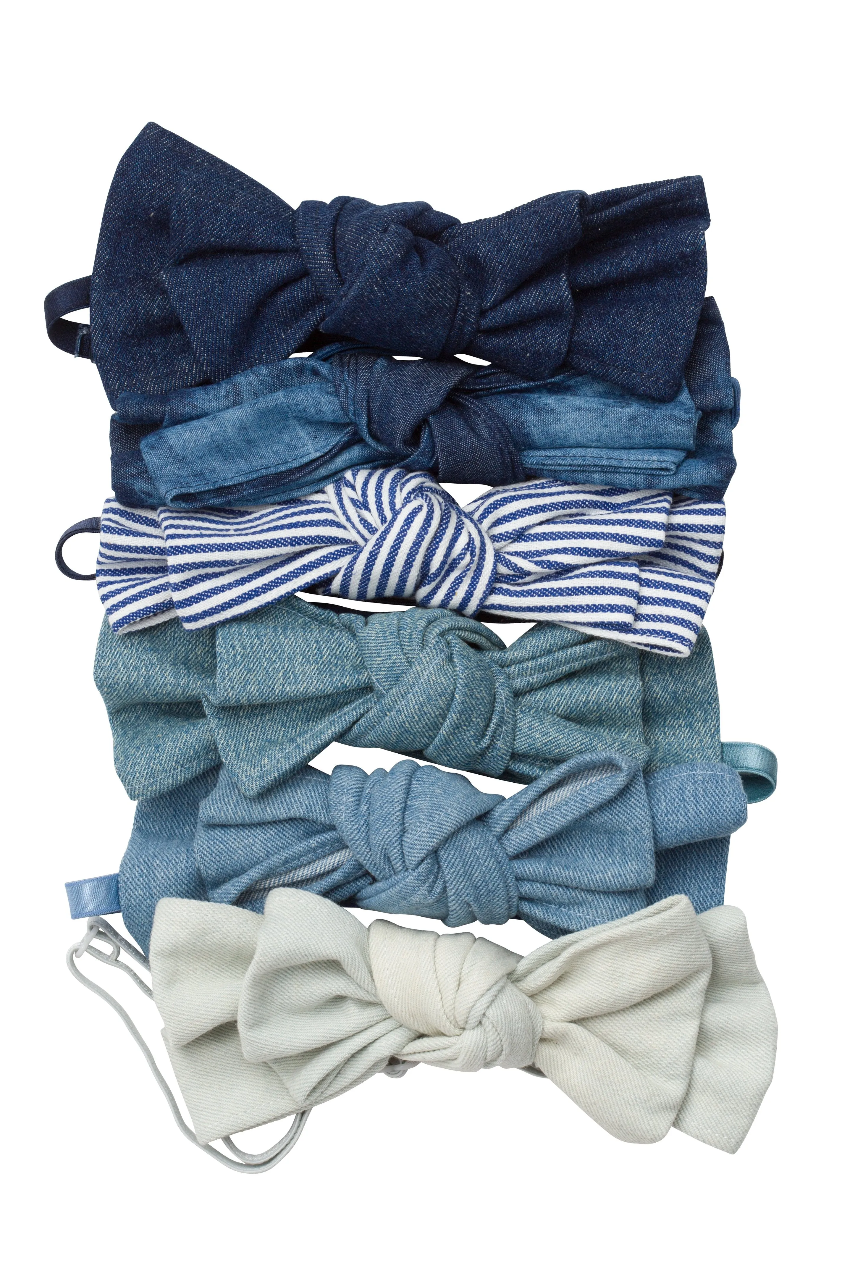Floppy Denim Wrap - Teal Denim