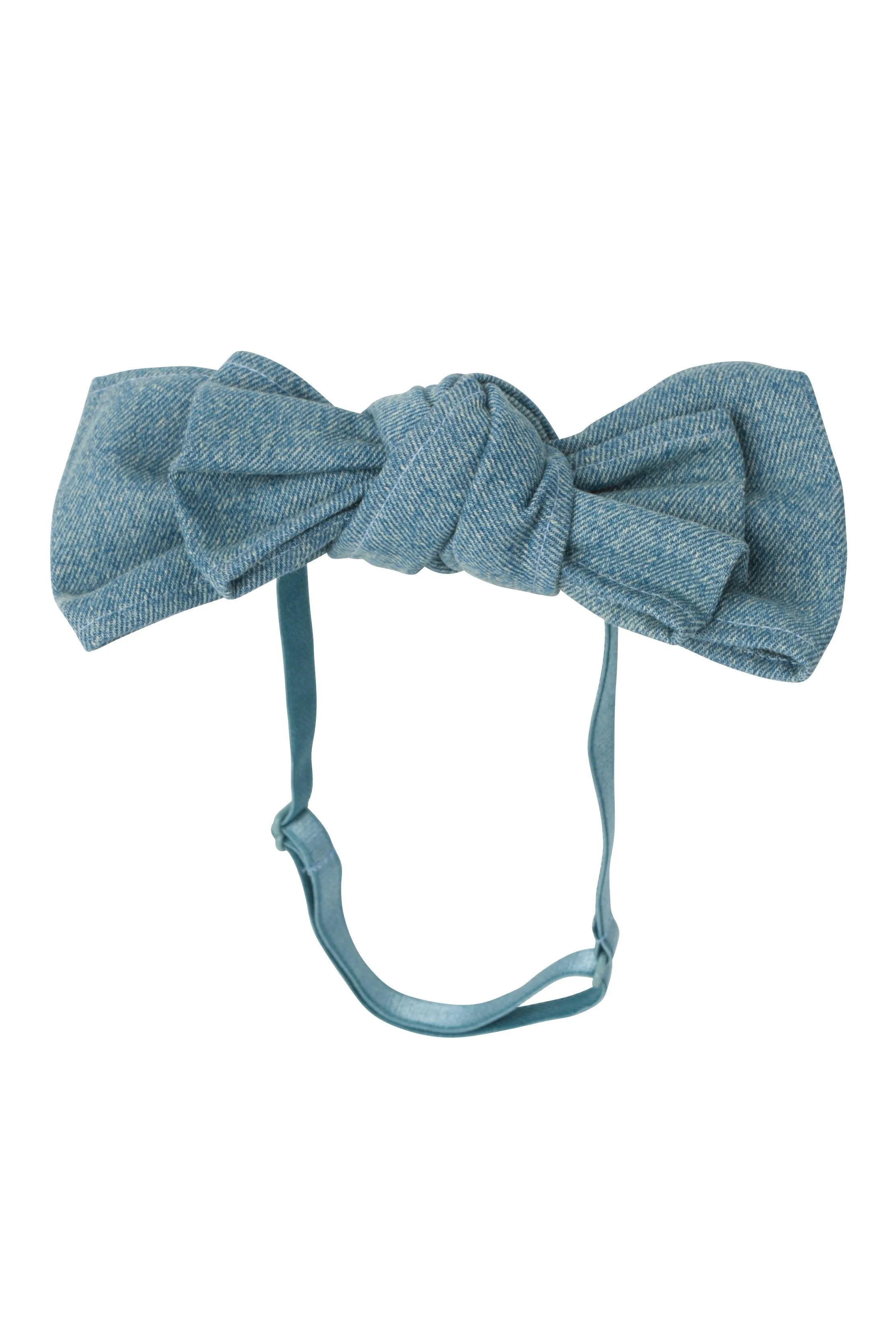 Floppy Denim Wrap - Teal Denim
