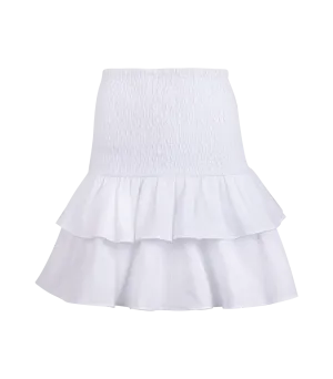 Nafsika Smocked Short Skirt