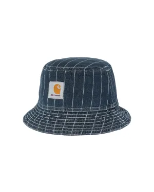 Orlean Bucket Hat Orlean Stripe Blue/White (Stone Washed)