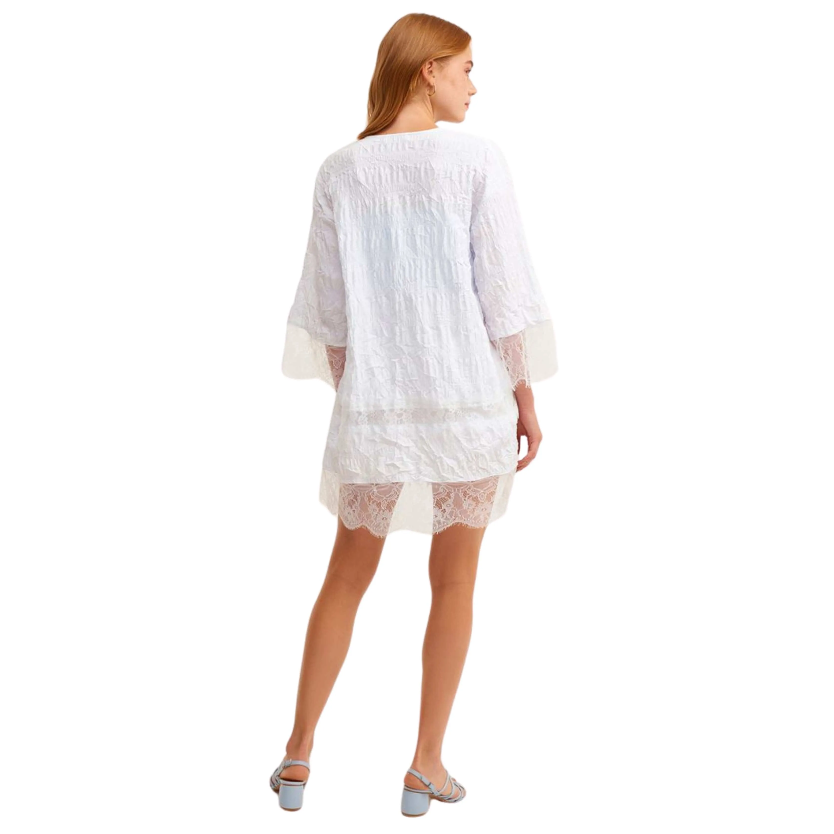 OXXO - Romantic Lace Kimono cardigan