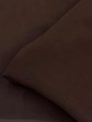 Pure Silk Georgette - Chocolate - 135cm