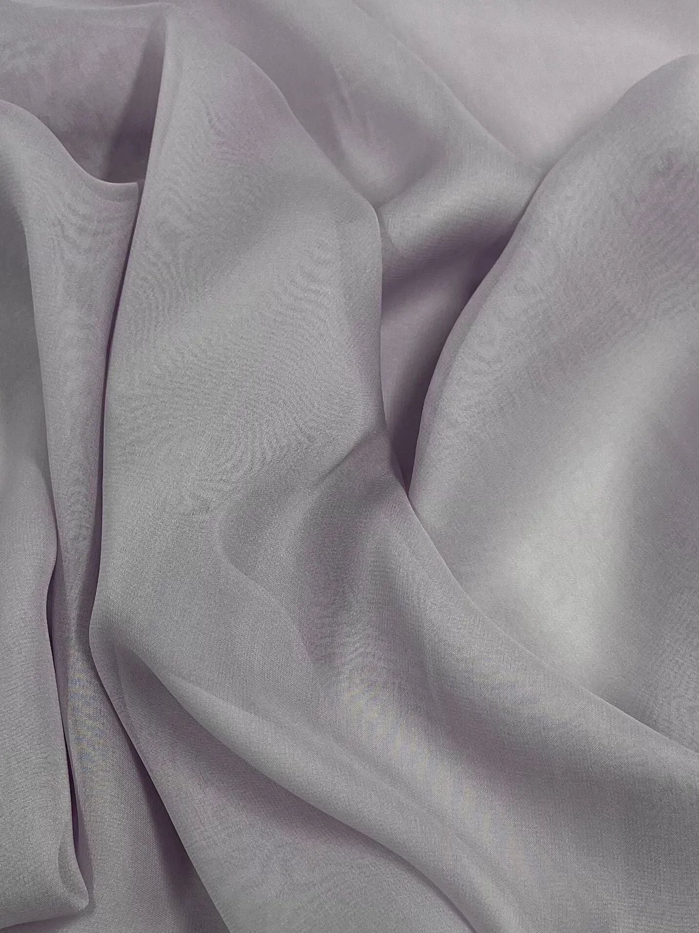 Pure Silk Georgette - Orchid - 135cm