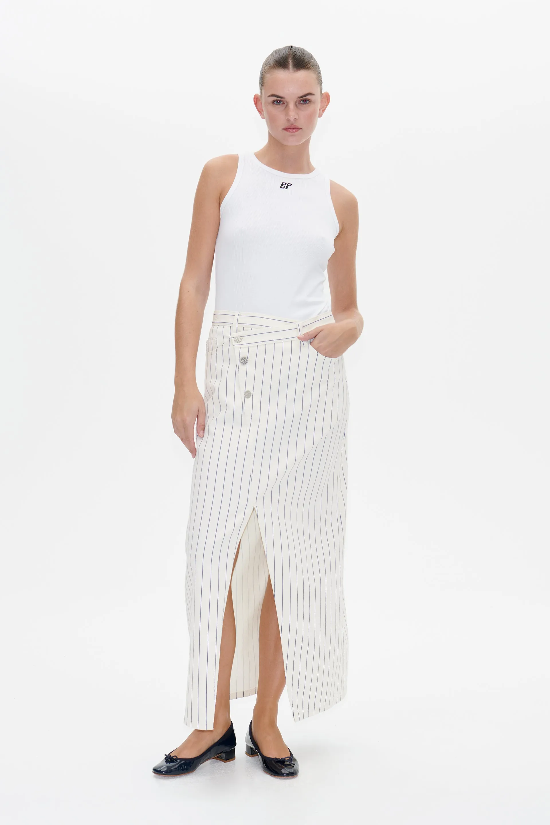 SIGGE | White Sand Pinstripe