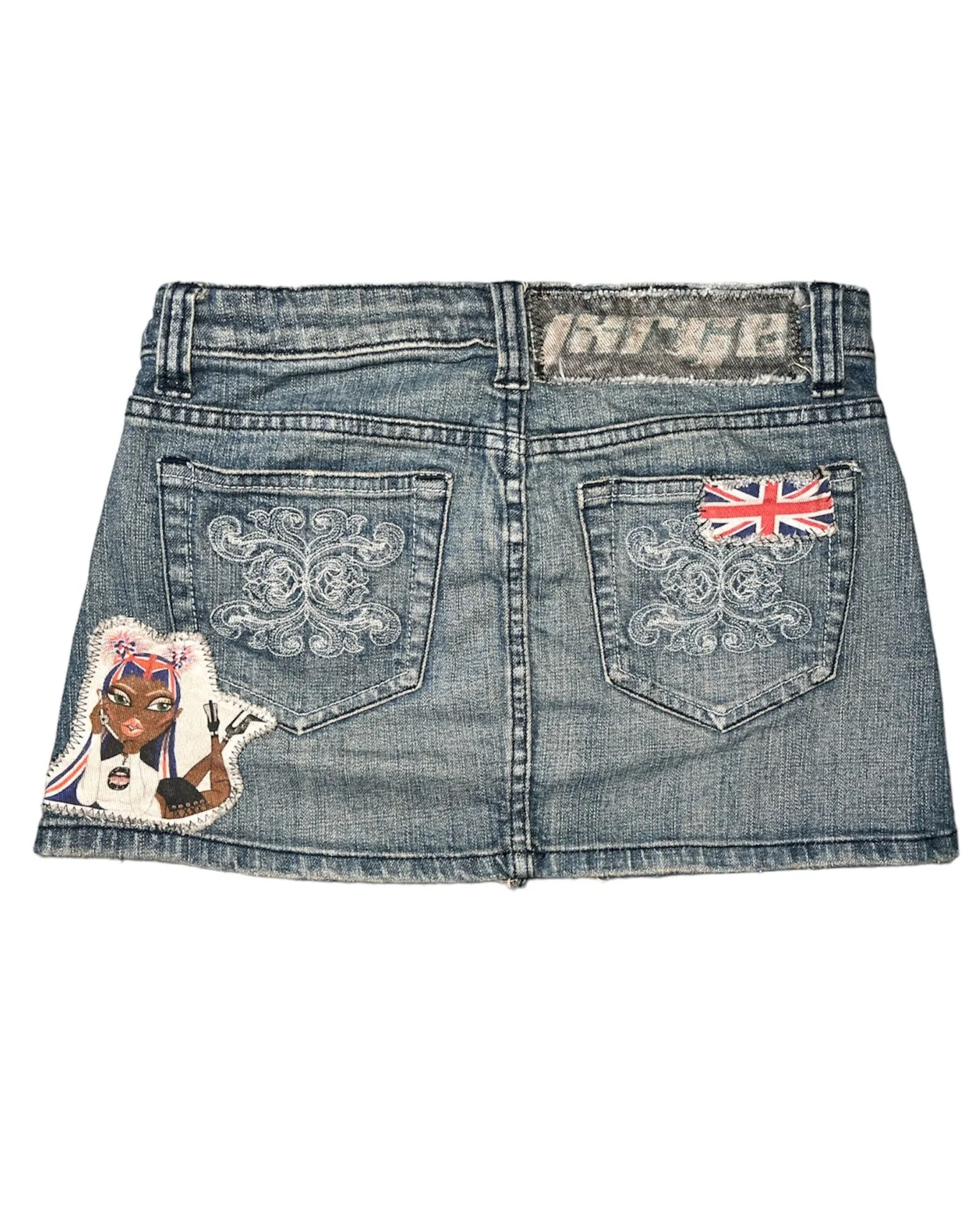 Union Jack Dolls Skirt- S