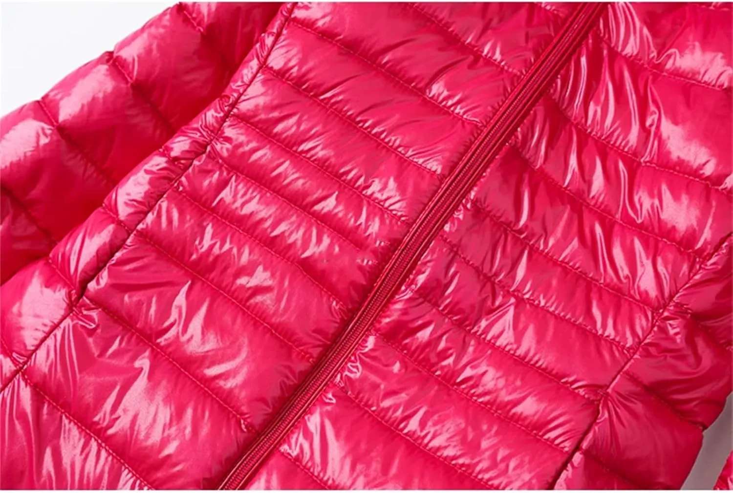 Women Puffer Jackets light Duck Down Coat Winter Warm Portable Hooded Windbreaker Parka