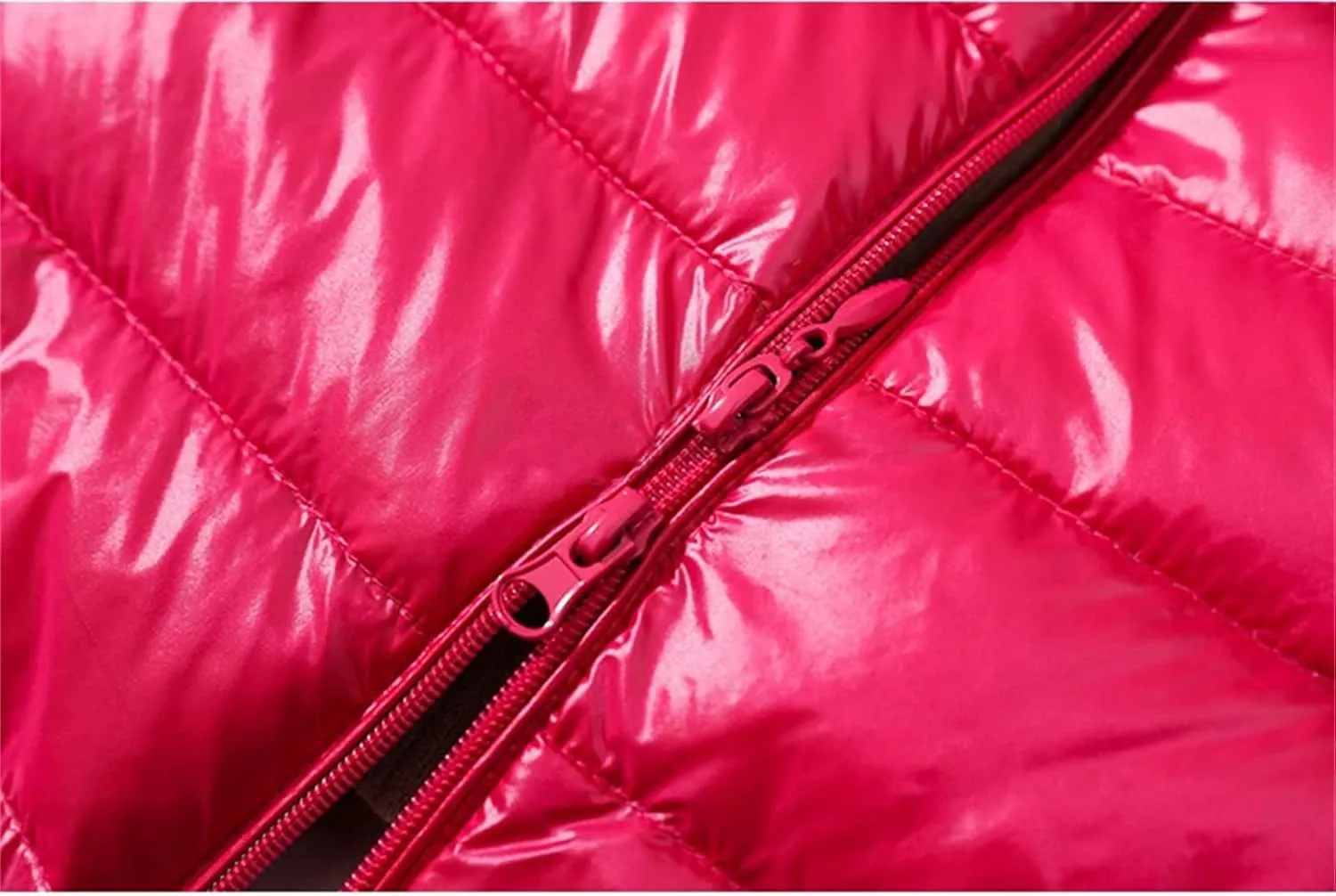 Women Puffer Jackets light Duck Down Coat Winter Warm Portable Hooded Windbreaker Parka