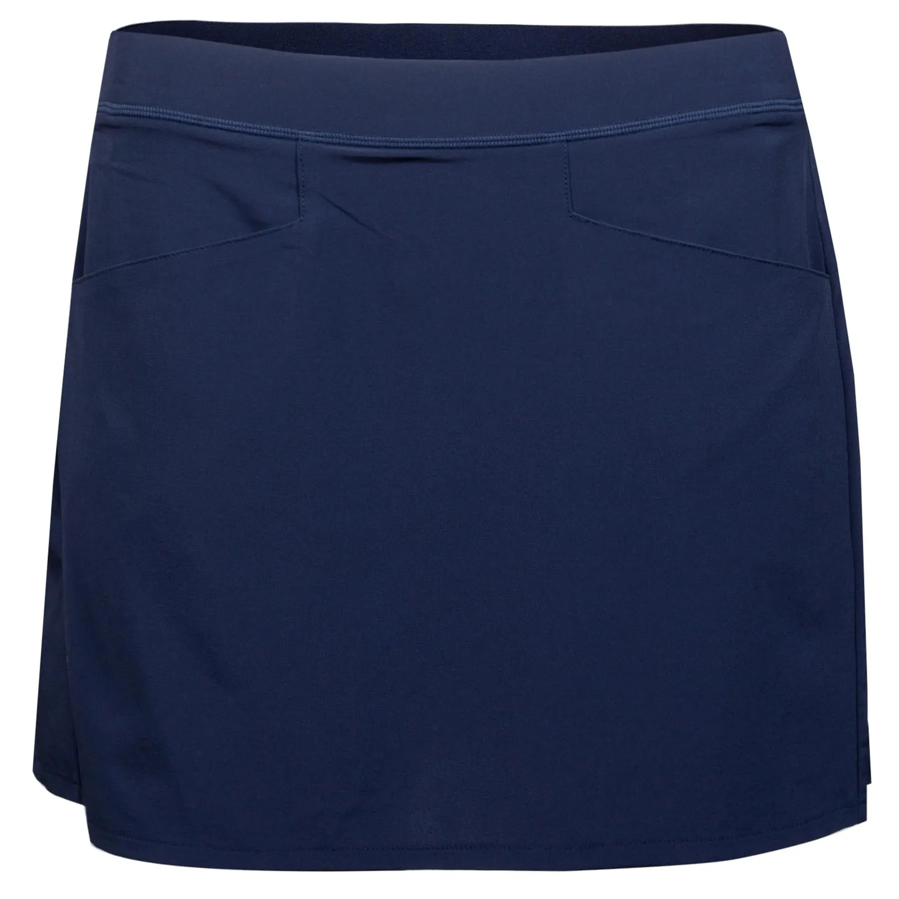 Womens Pleated Four-Way-Stretch Skort French Navy - SU23